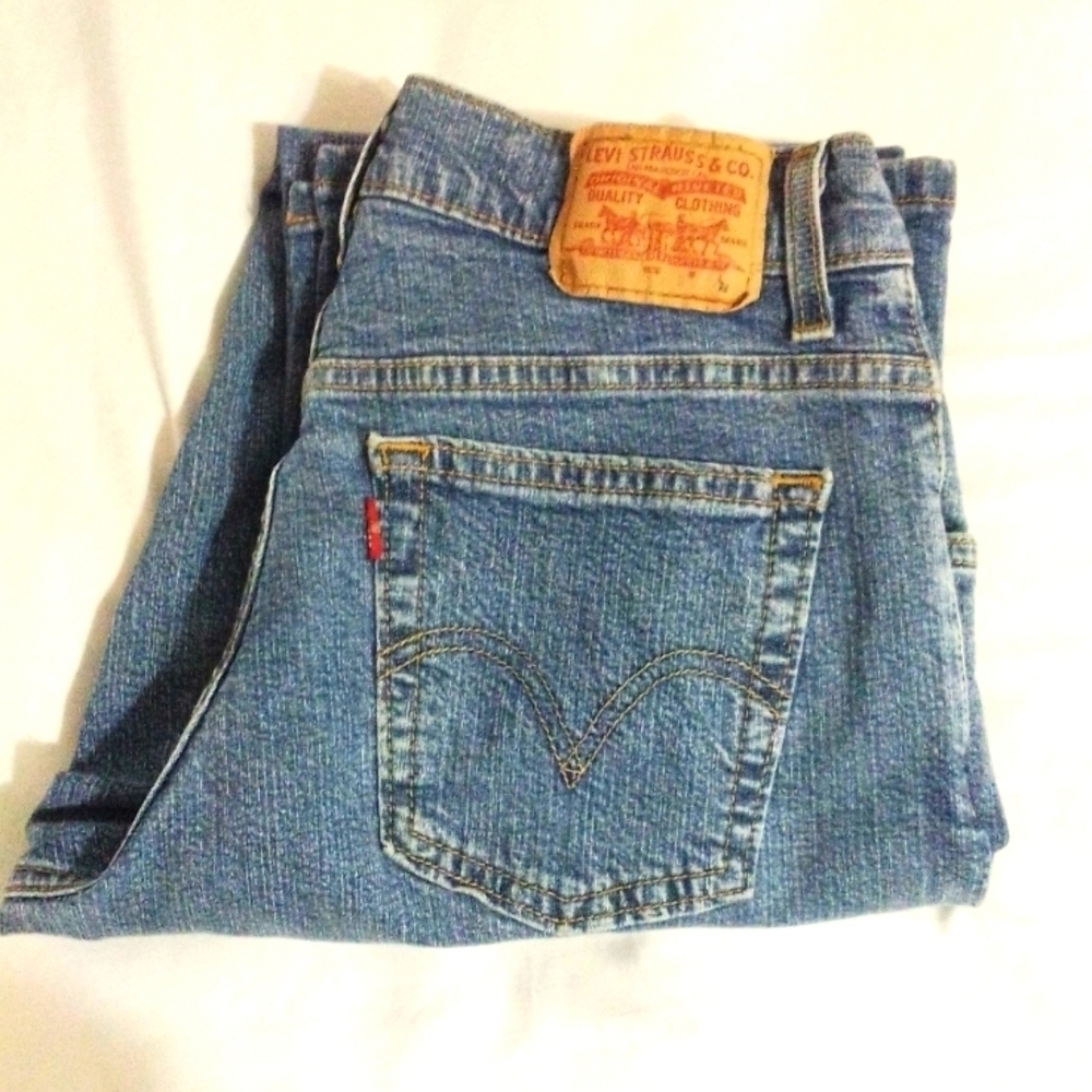 Vintage LEVI'S RED TAB 550s Classic relaxed boot c - Picture 2 of 5